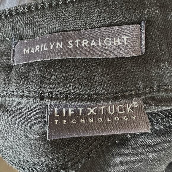 NYDJ Marilyn Lift Tuck Technology Straight Jeans Black 16 - Picture 12 of 13